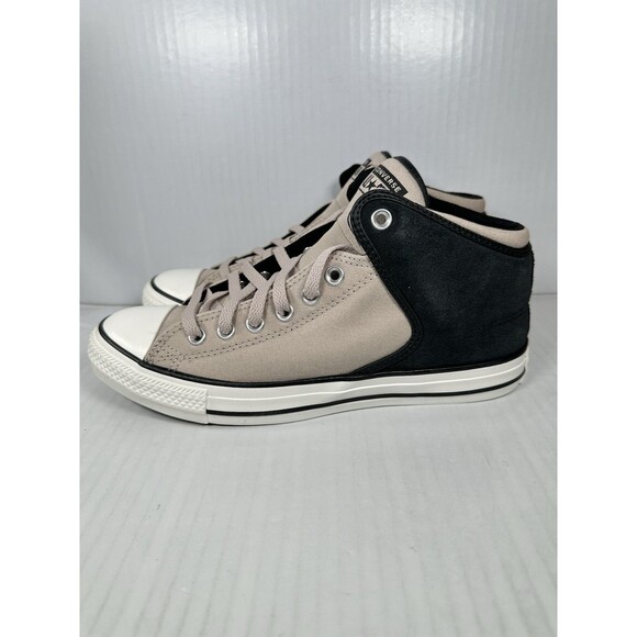 Size 9 Converse CTAS High Street Papyrus/Black Men's Mid Top Sneaker A14294C NEW - Picture 4 of 9